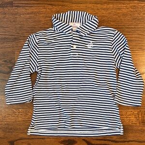 Nautical Navy Striped Polo for Kids